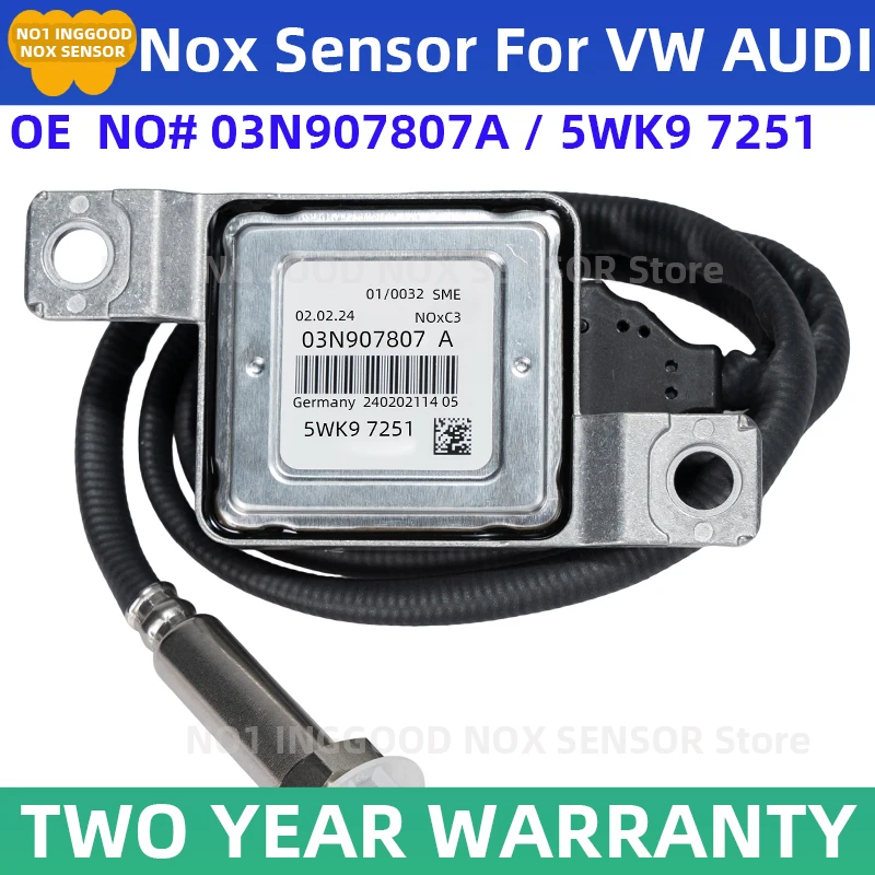 

03N907807A 5WK97251F Original New Nitrogen Oxide Nox Sensor for VW Passat B8 3G VW GOLF 7 AUDI A3 Q2 1