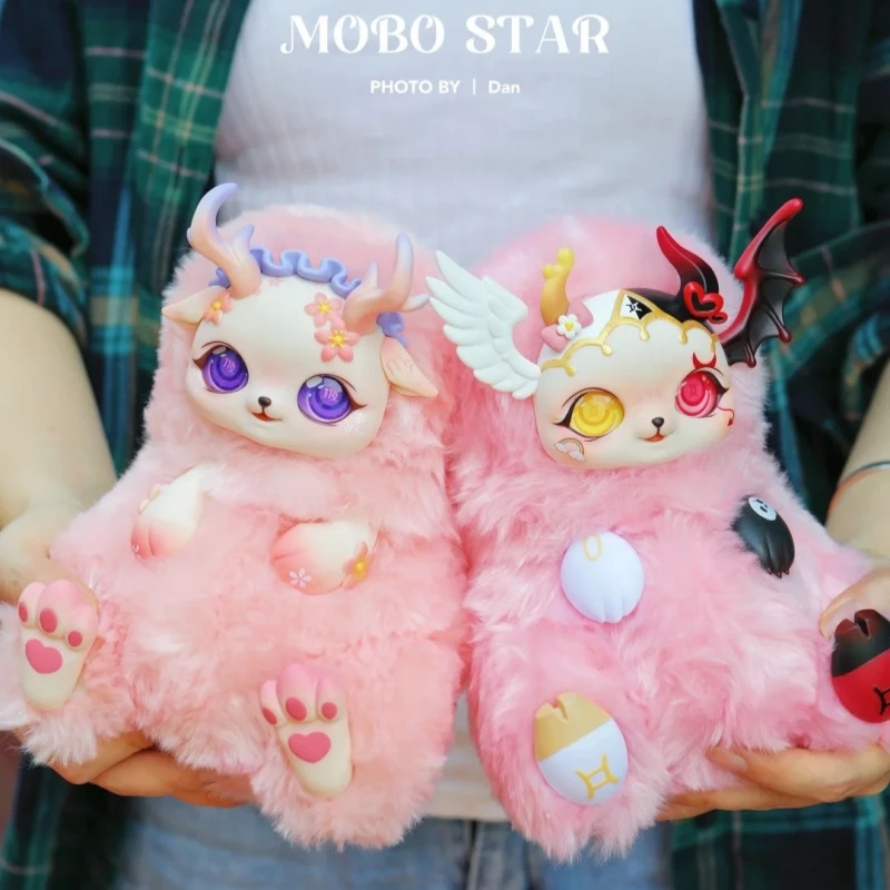 

Виниловая слепая коробка Mobo Star Zodiac Animal - милая плюшевая кукла Близнецы Девы, коллекционная игрушка для детей, подарок на день рождения, модная серия