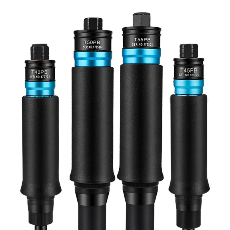 

Automatic clutch pneumatic screwdriver 0.3-5.5N, 800-2200RPM, lightweight 0.48KG, low air consumption 0.28m ³/min