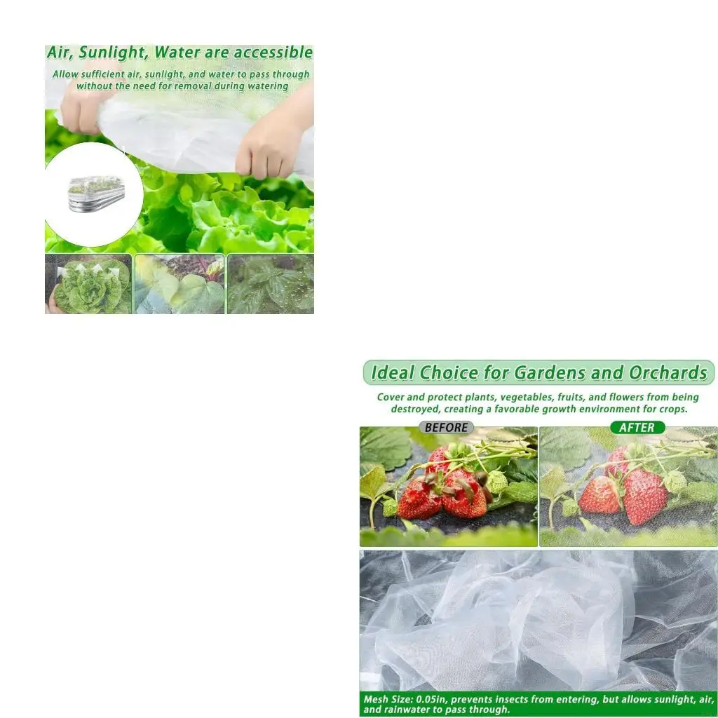 

Покрытие сетки протекторов садовой кровати регулируемое для нужд защиты нескольких растений