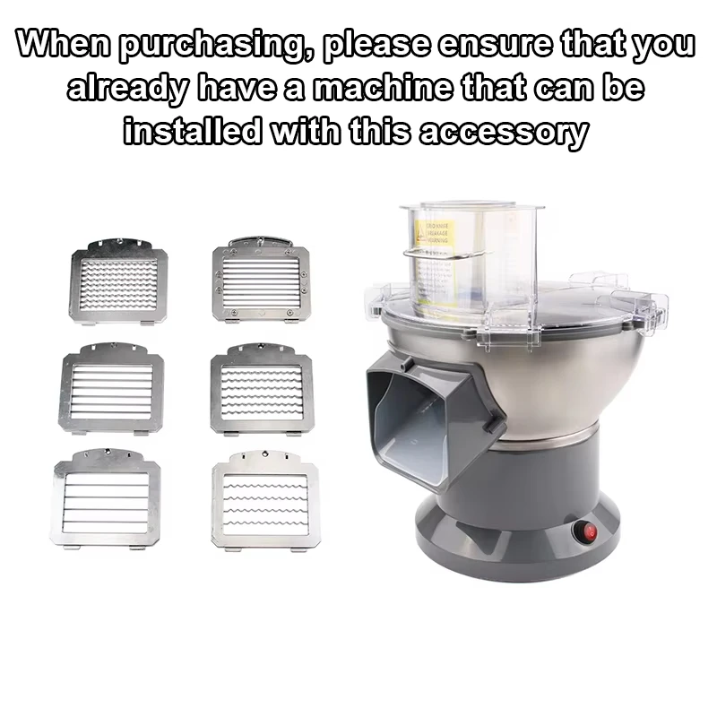 

Набор сменных лезвий для электрической овощерезки Home Wise M1: для нарезки моркови, картофеля, волнистых полосок и толстых ломтиков