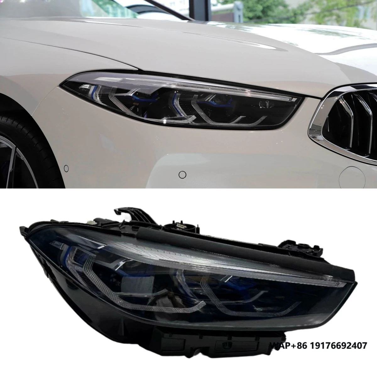 

For ’BMW 8 Series ’Laser Headlight Assembly 2019-2024 ‘BMW G14 G15 G16 F91 F92 F93 840i 850i Original Matrix Headlamp LED DRL