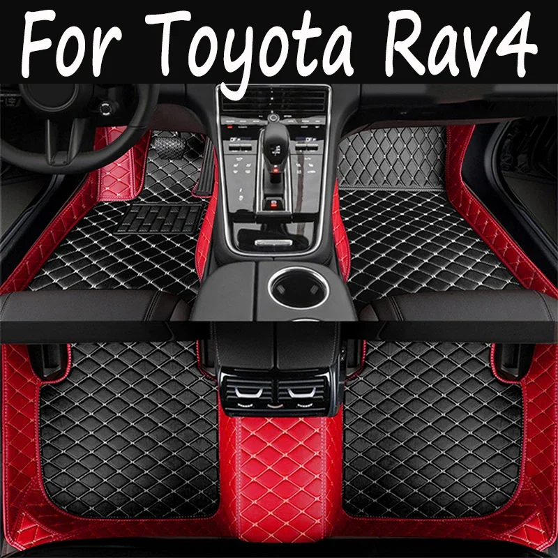 

Car Floor Mats For Toyota Rav4 Rav 4 2020 2019 (XA50 50) Auto Interior Accessories Waterproof Protector Covers Leather Carpets