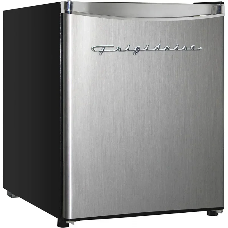 Qwqwfrigidaire EFRF114-AMZ upright freezer 1.1 cu ft stainless Platinum design series, Silver