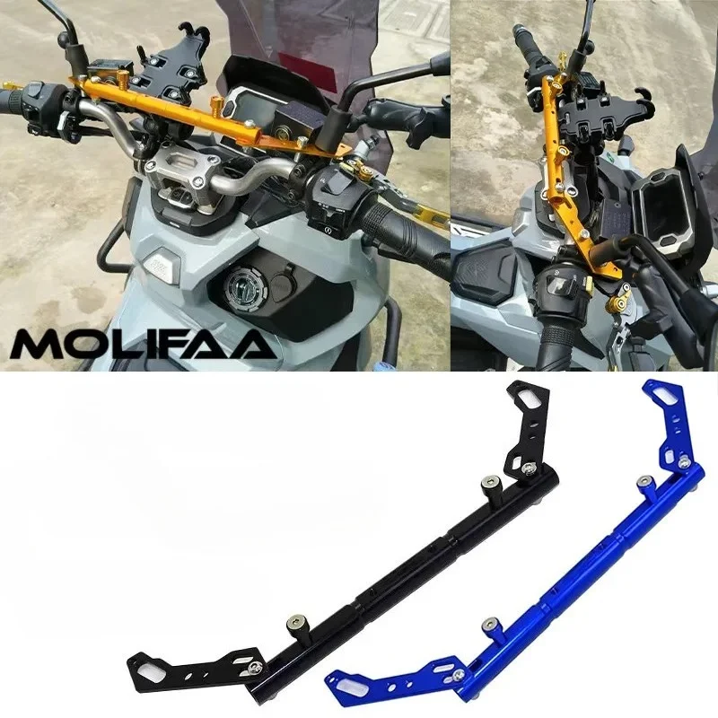 

Mobile Phone Navigation Bracket For SYM Husky ADV 150 300 Motorcycle Cross Bar Handlebar Balance Bar Bracket Mount Accessories