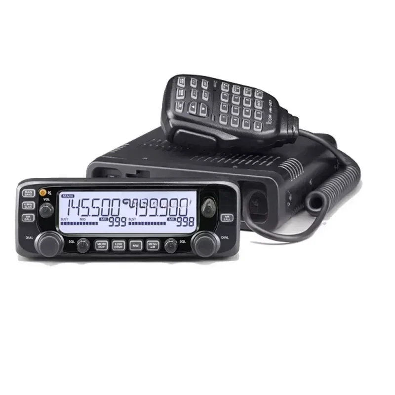 ICOM IC-2730E Mobile Radio Dual Band VHF 137-174MHz UHF 400-470MHz 50W FM Transceiver Walkie Talkie Car Radio Repeater Scrambler