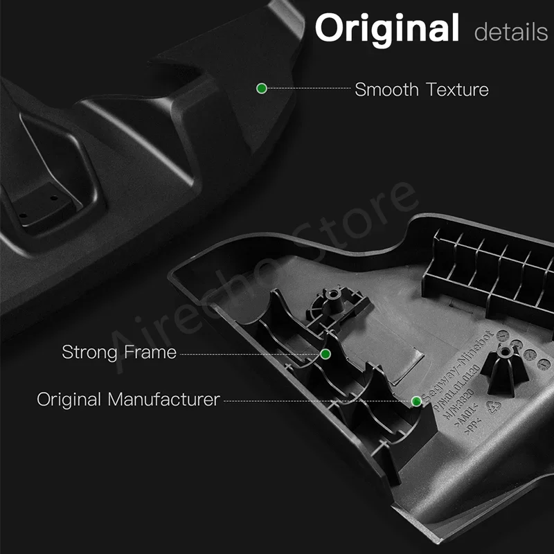 Original GoKart Pro Grey Front Wing Parts For Ninebot by Segway GoKart Kit PRO Refit Front Bumper Plastic Protection Accessories