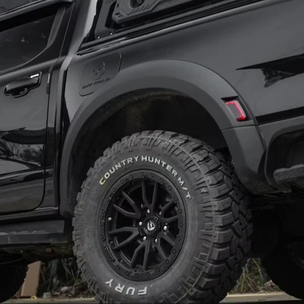

2023-2024 For Ford Ranger T9 Trail Forest Edition Wide Fender Flares With Lights New Off-Road Protection