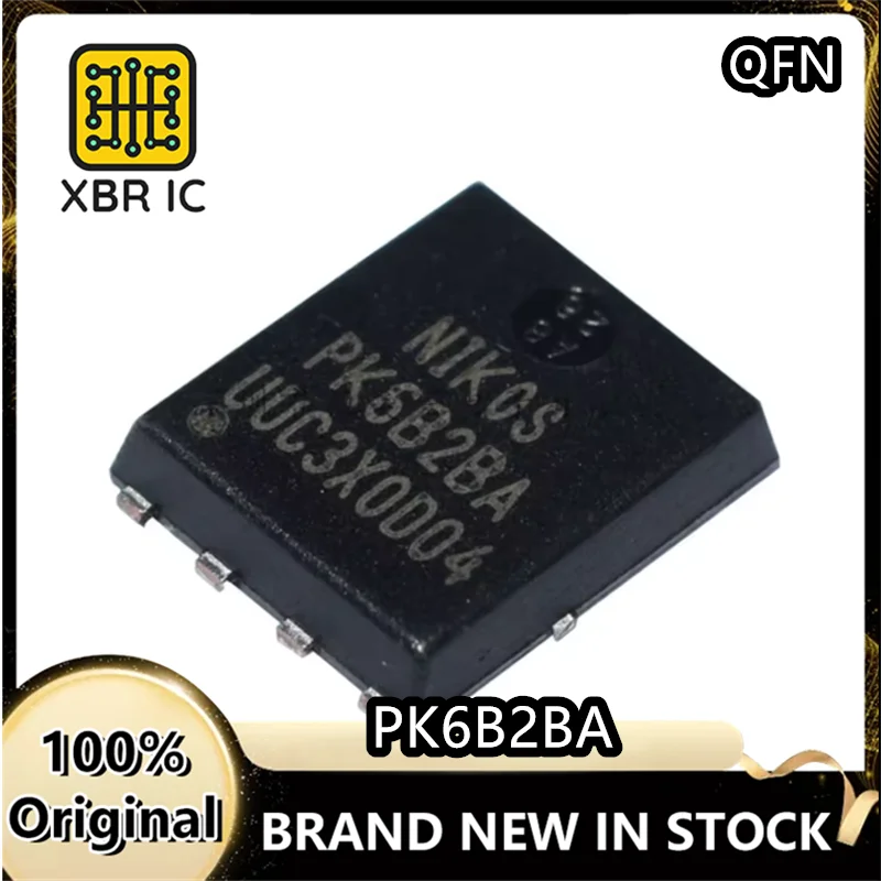 

(20/50 pieces) PK6B2BA PK6B2 SMD DFN-8 N-channel 30V/52A MOS field effect tube New original spot fast delivery