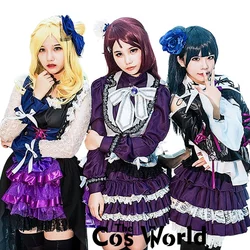 Love Live Sunshine Aqours Guilty Kiss Sakurauchi Riko Ohara Mari Tsushima Yoshiko Customizable Anime Cosplay Costumes