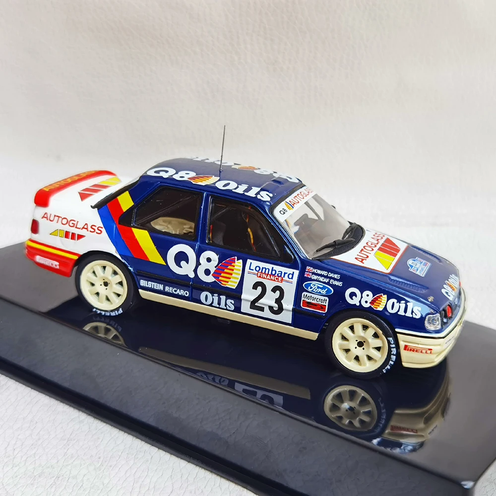 Diecast IXO Escala 1/43 FORD SIERRA RS # 23 1991 liga modelo de carro brinquedo colecionável presente lembrança exibição ornamento