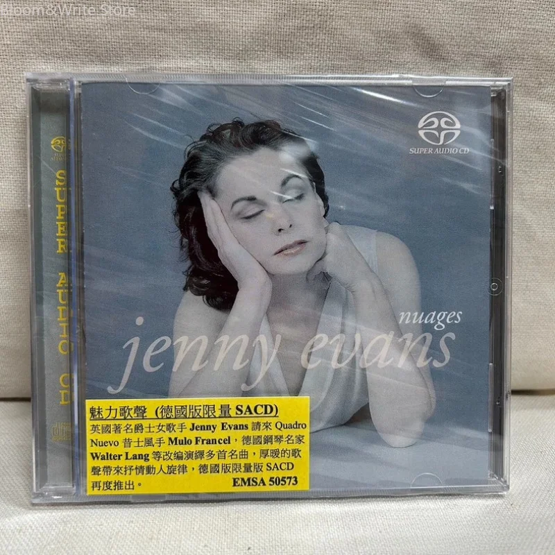 Álbum de Música Enny Evans: Nuages, CD Edição Limitada Alemã, Música Jazz com Vocais Femininos, Presentes Musicais para Walkman