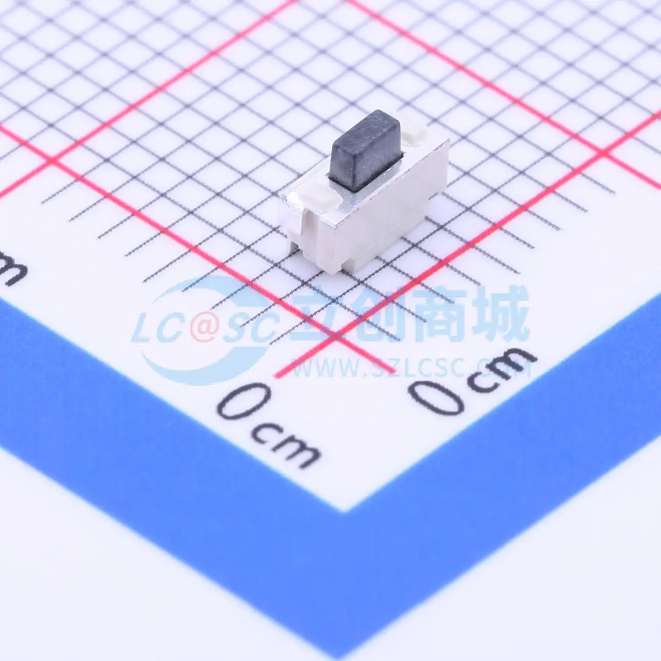 286pcs 1TS003B-1600-3500A-CT SMD 4x2mm SPST 1.6N Tactile Push Button Switch