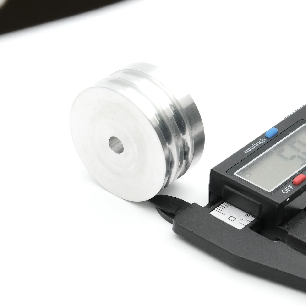 5MM Precision Aluminum Alloy U-Groove Pulley Wheel Metal Belt Drive DIY Transmission 20/25/30/40/50/60/80MM 2-20MM HOLE