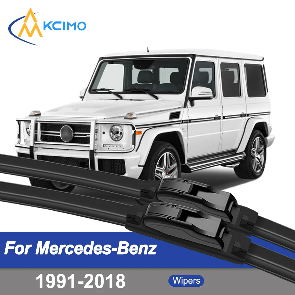 

Premium Rubber Durable Silent Windshield Wiper Blades 2pcs for Mercedes Benz G Class 1991-2018 W463 Puch G