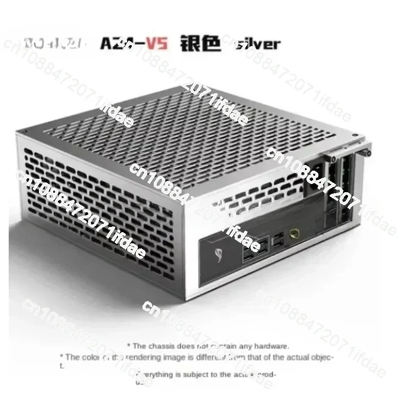 

Lzmod 5L mini A24-V5 dual-slot single-display chassis double-sided chamfer 1u power supply itx