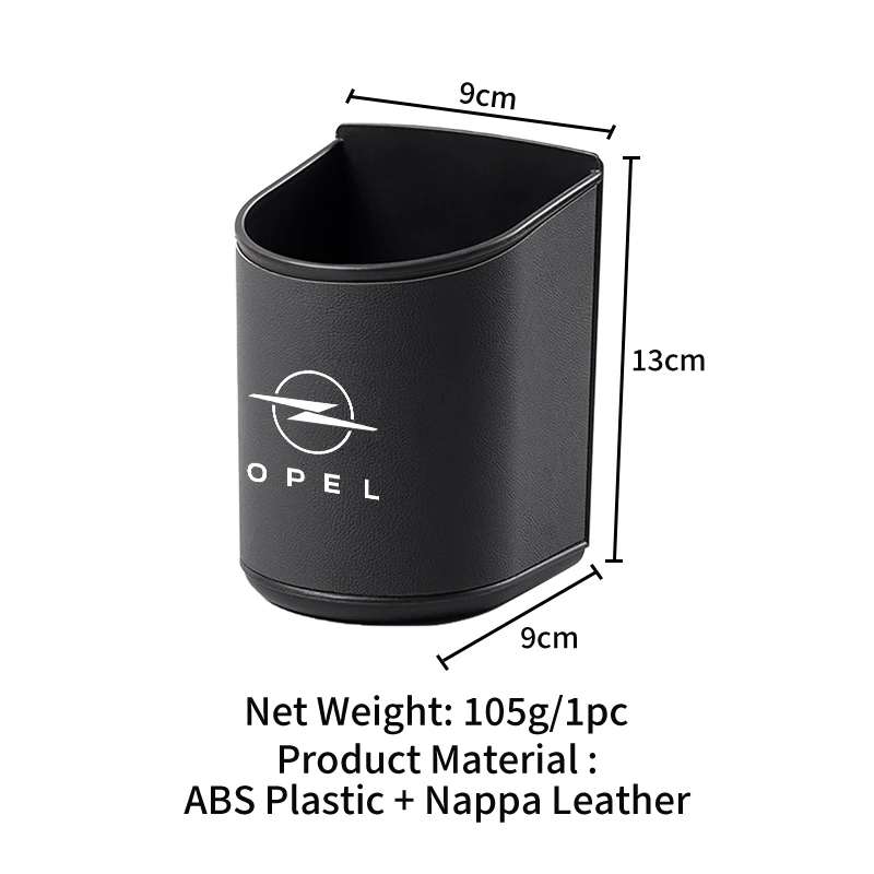 Car Door Water Cup Box Mug Drinks Storage Bag Accessories For Opel Astra H J K Insignia Corsa D Zafira Meriva Mokka 6