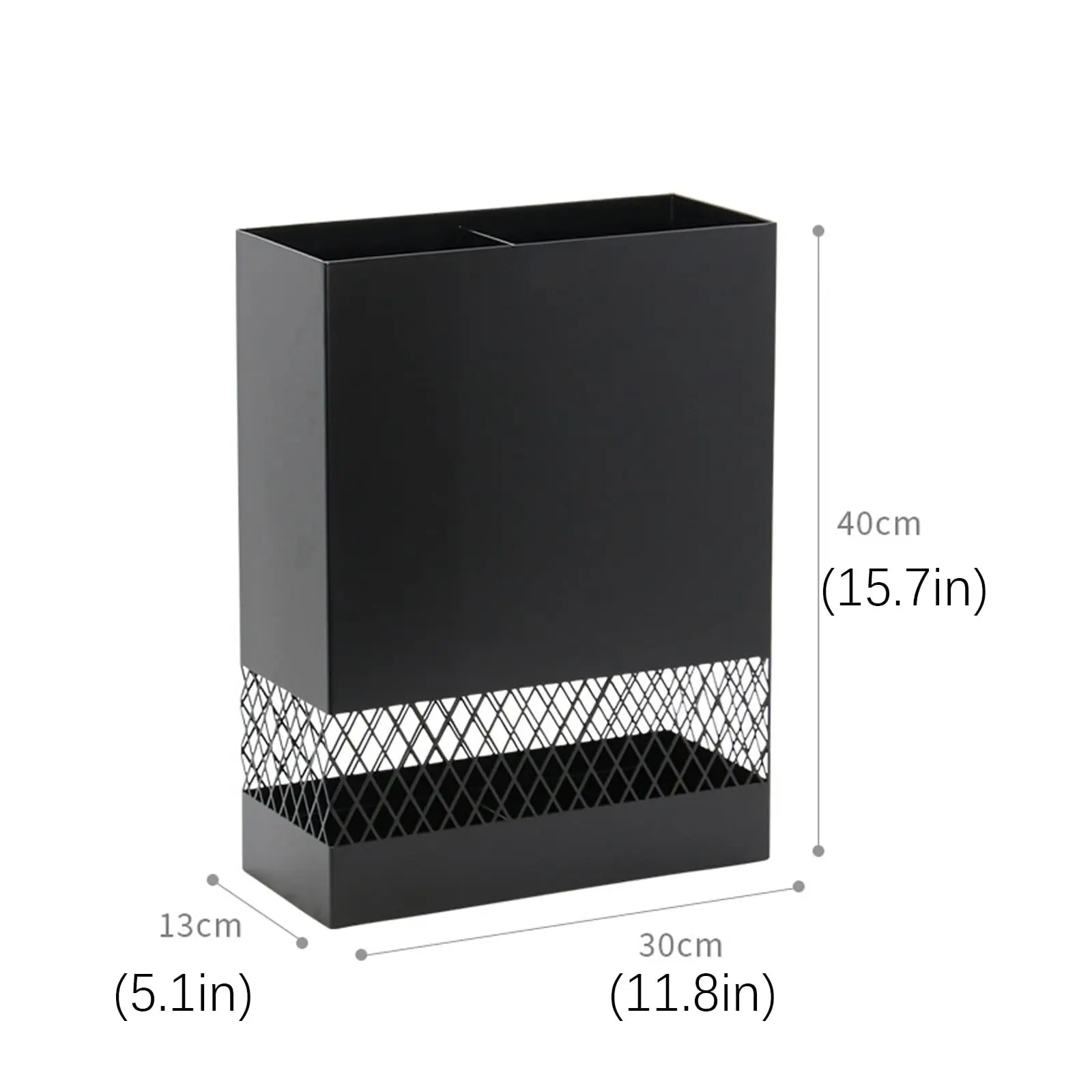 Indoor Entryway Umbrella Holder Can hold 10 umbrellas，tall Metal Large Capacity Umbrella Storage stand With removable