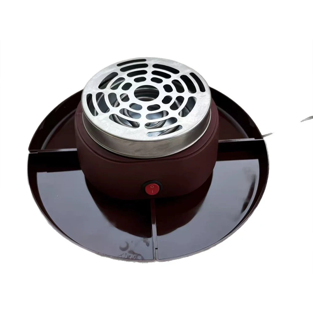 Portable Electric Smores Maker Kit With Large Capacity For Cafe And Cam Easy To Clean PP Electric Smore Maker