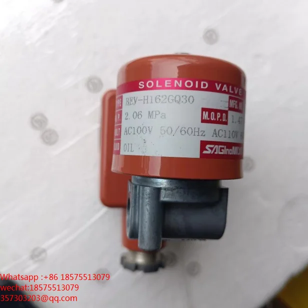 

For Saginomiya BEV-H162GQ30 Solenoid Valve 2.06MPa AC100V 50/60Hz