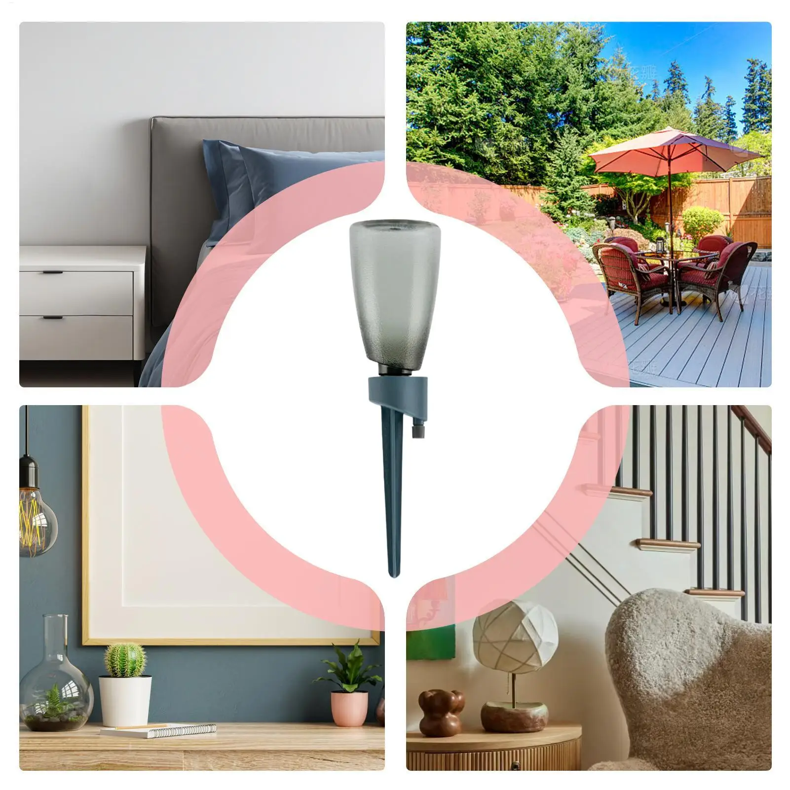 6 stücke Automatische Waterer Haushalt Blume Pflanze Selbst Bewässerung Gerät Automatische Tropf Bewässerung System für Indoor Outdoor Gartenarbeit – Detail 7