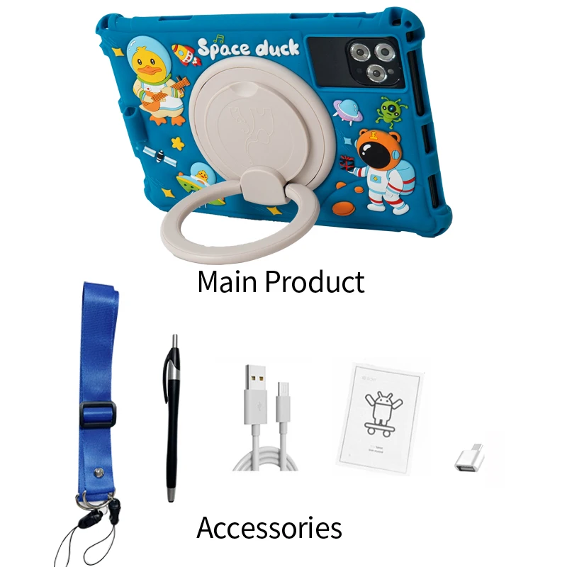 10,1 Zoll Kinder-Tablet-PC Android 11 OS 4GB und 64GB mit SIM-Karten- und 3G-Internet-Unterstützung für Kinderanwendungssoftware – Detail 19