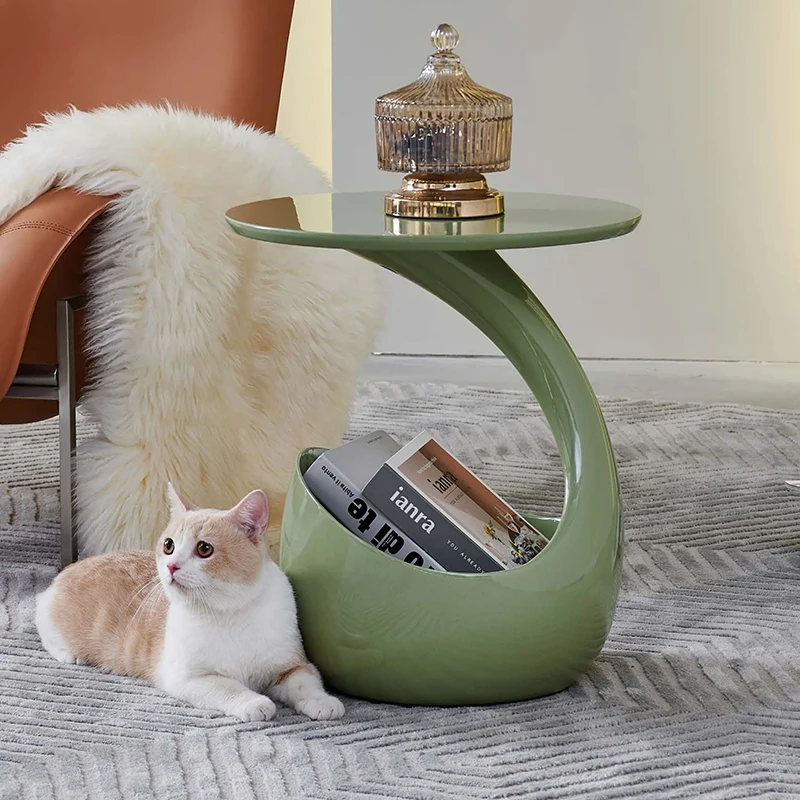 

Modern Eco-Friendly Glass Fiber Green Extendable Convertible Pet Nest Bedside Table Removable Washable Storage for Cats Families