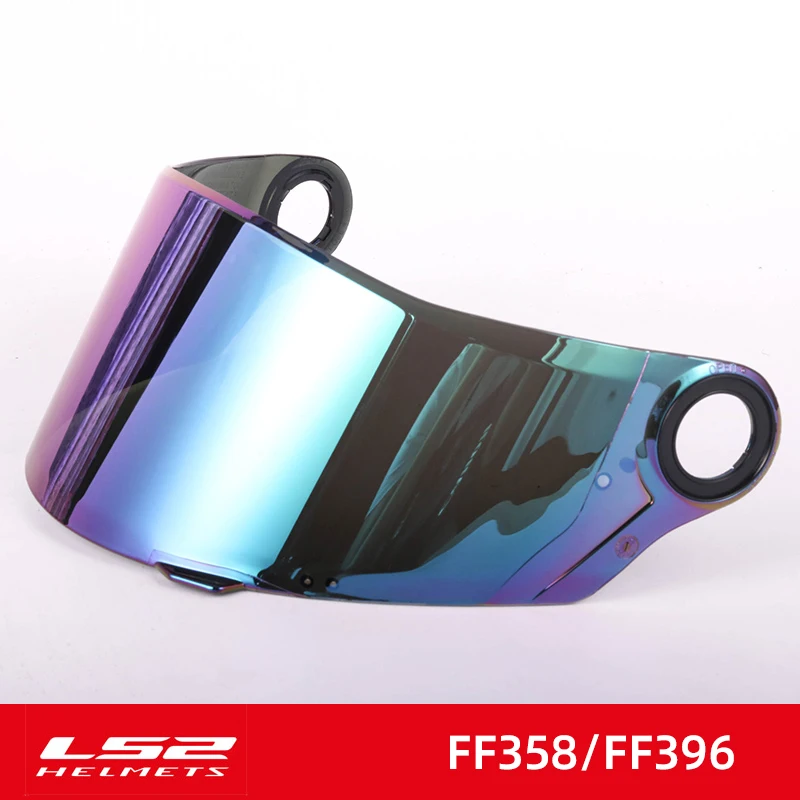 Original LS2 ff358 หมวกกันน็อครถจักรยานยนต์ visor เหมาะสําหรับ LS2 FF396 FF392 FF300 หมวกกันน็อกโปร่งใส viseira เลนส์