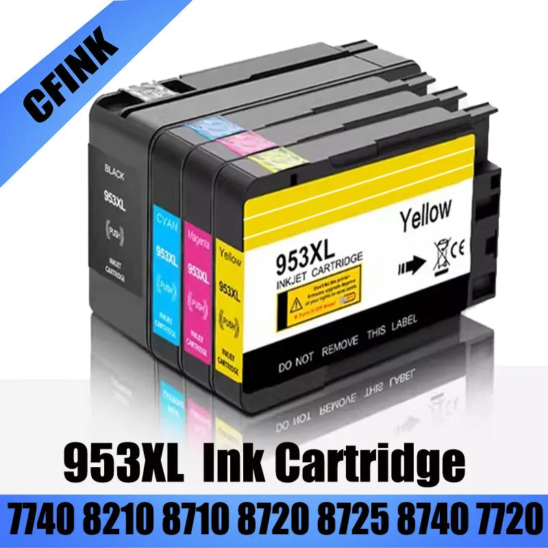 953XL 953 HP953XL HP953 Kompatible Tintenpatrone für HP Officejet Pro 7720 7730 7740 8210 8218 8710 8715 8718 8720 8730 8740