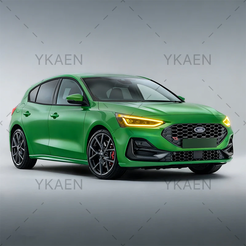 Gelb Weiß DRL LED Boards Chips Für Ford Focus MK4.5 ST 2022-2024 Rot Bernstein Rot Angel Eyes LED Scheinwerfer Tagfahrlicht