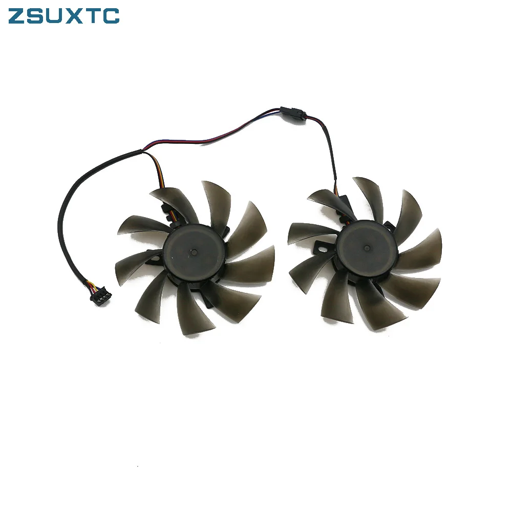 DIY 85mm T129215SU 4Pin Ball Bearing Fan for MSI XFX RX 470 570 Gigabyte GTX 1060 1050Ti 1070Ti ATI R9 280 380X Graphics Cards