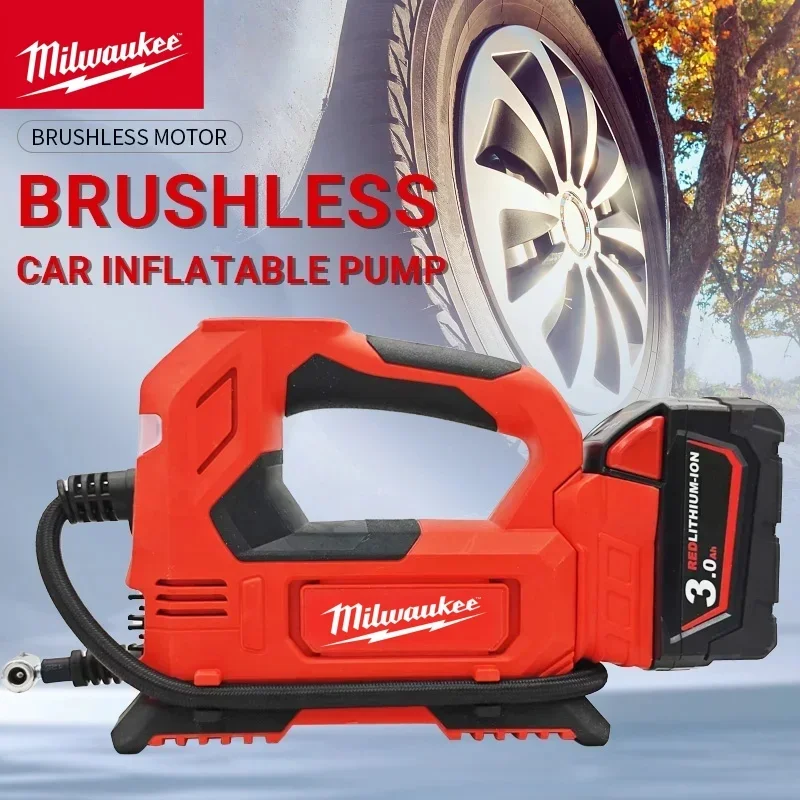 M18 150PSI Cordless Electric Air Pump Tire Inflator Air Compressor with Digital Pressure Gauge For M