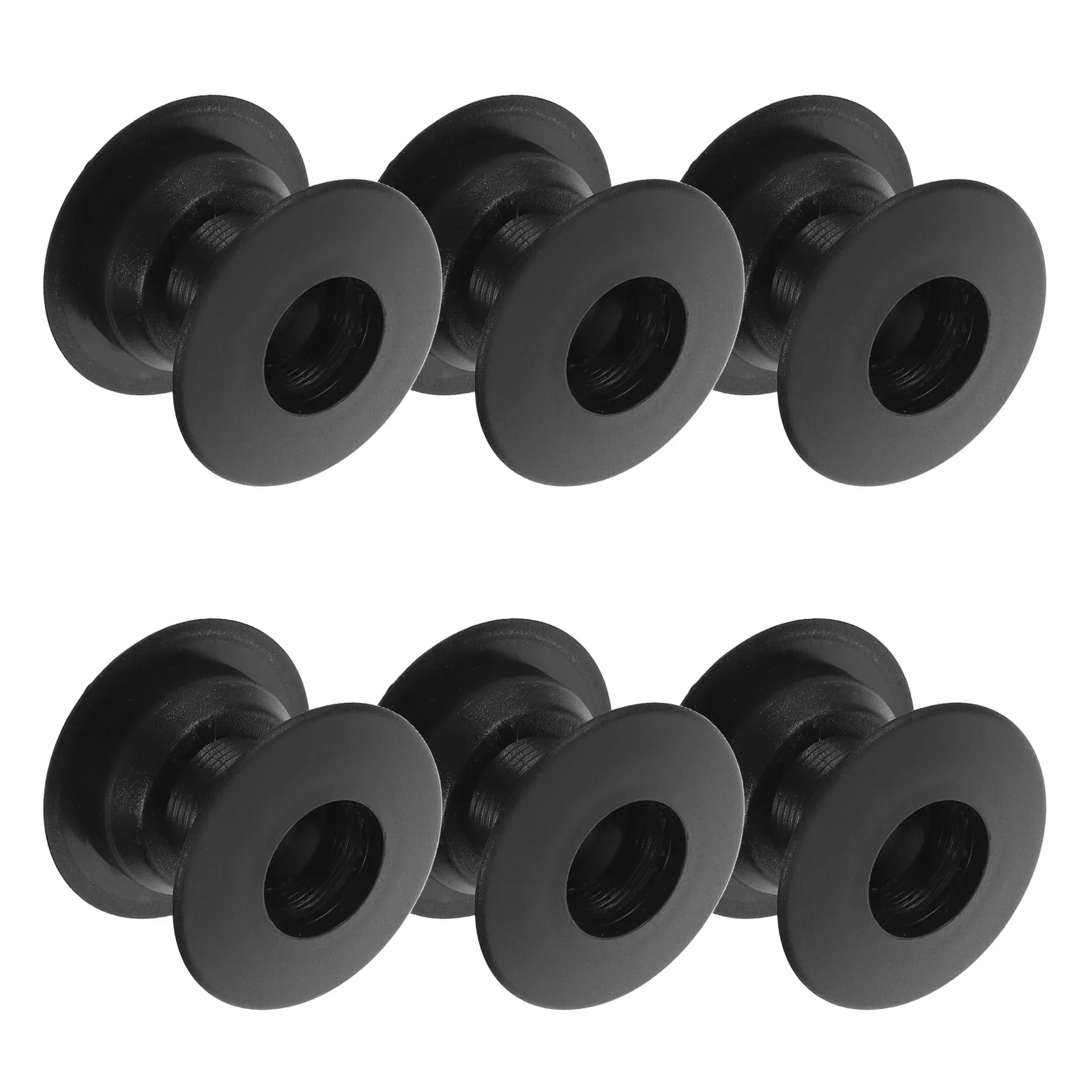 

6Sets Table Football Bearings Plastic Foosball Bushings Foosball Rod Bearing Bushings Replacement Football Table Machine