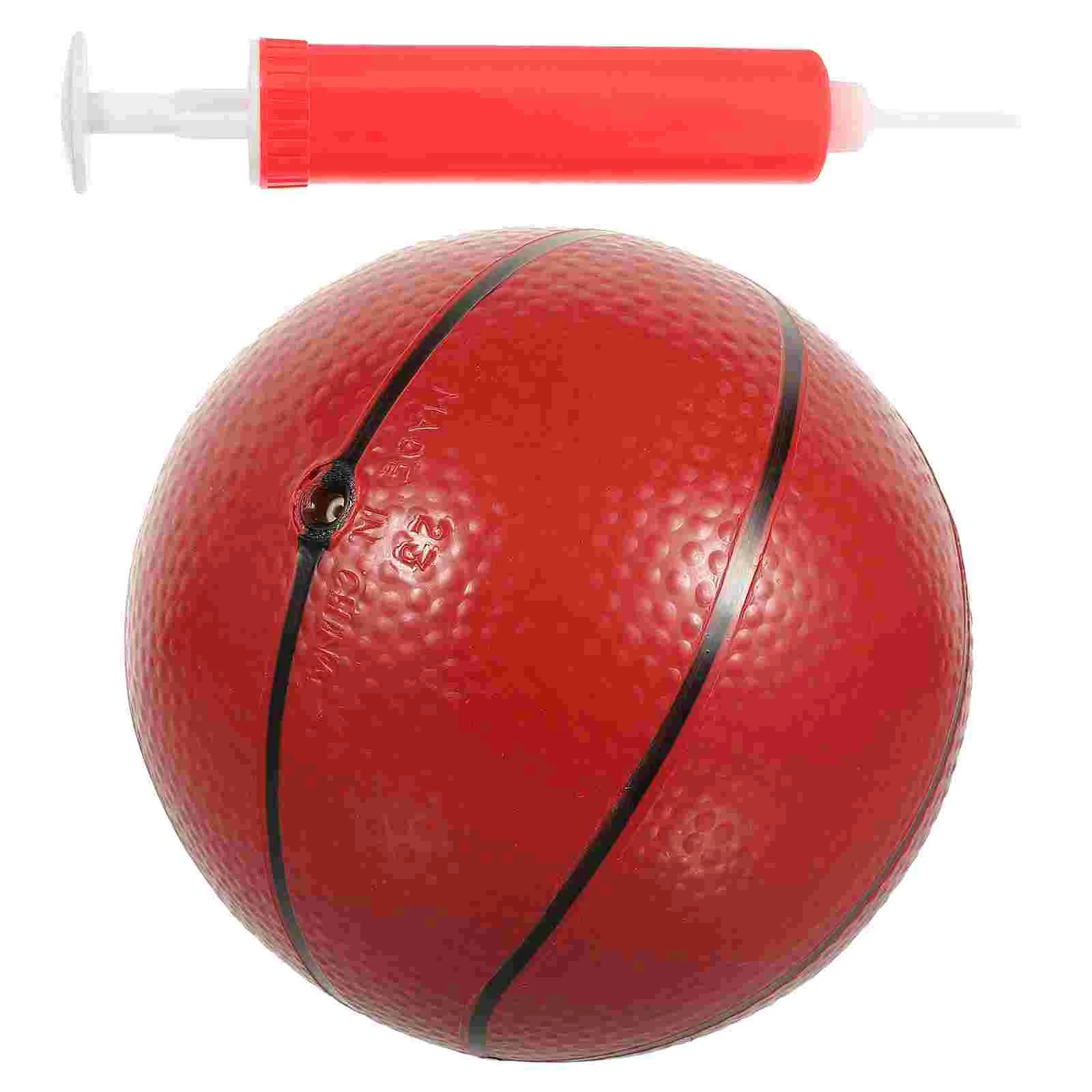 Mini Basketball Kids with Inflation Pump Inflator Swimming Pool Party Football Supplies