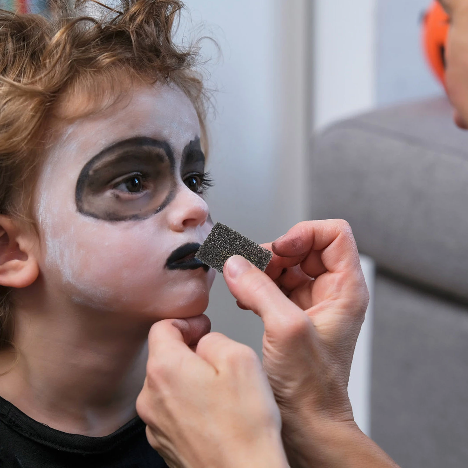 Esponja de maquiagem de Halloween 16 peças conjunto para rosto arte corporal pontilhada cicatriz criação de feridas ferramentas profissionais
