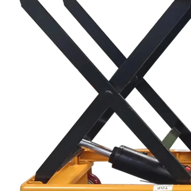 YTYIN 200kg Hand Hydraulic Lift Table Trolley / Hydraulic Platform Truck
