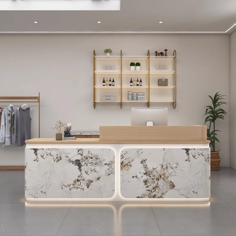 

Стойка для салона красоты, уличный магазин, бизнес-дисплей, супермаркет, кассовый стол, стол для эстетики, банковская стойка регистрации, бар, магазин