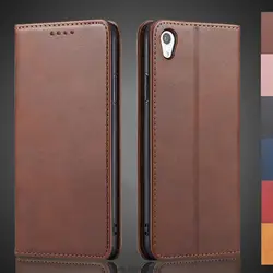 Magnetic attraction Leather Case for Sony Xperia Z5 Premium 5.5