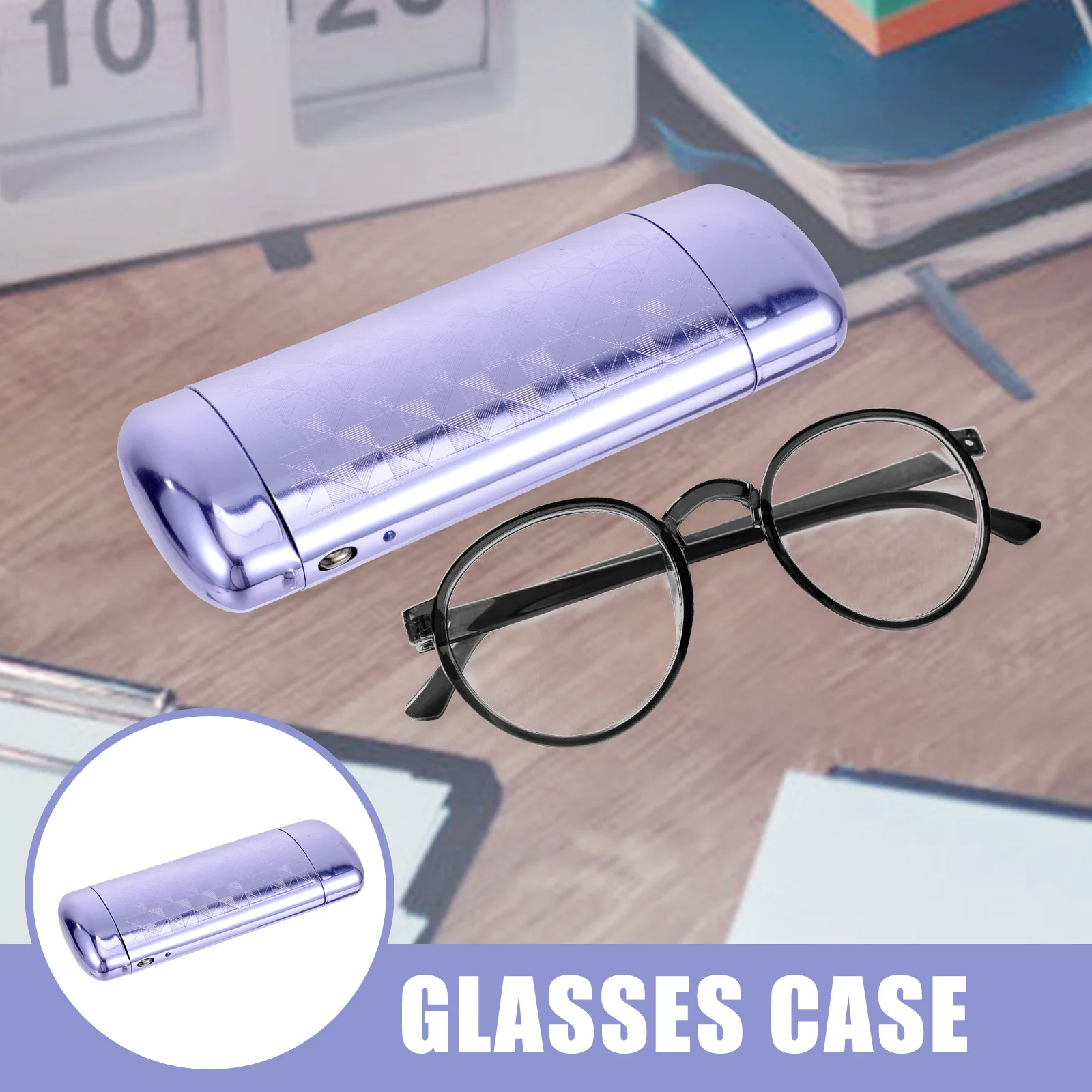 

Aluminum Sunglass Case Hard Shell Travel Organizer Protective Glasses Holder Storage for Sunglasses Reading Glasses Eyewear