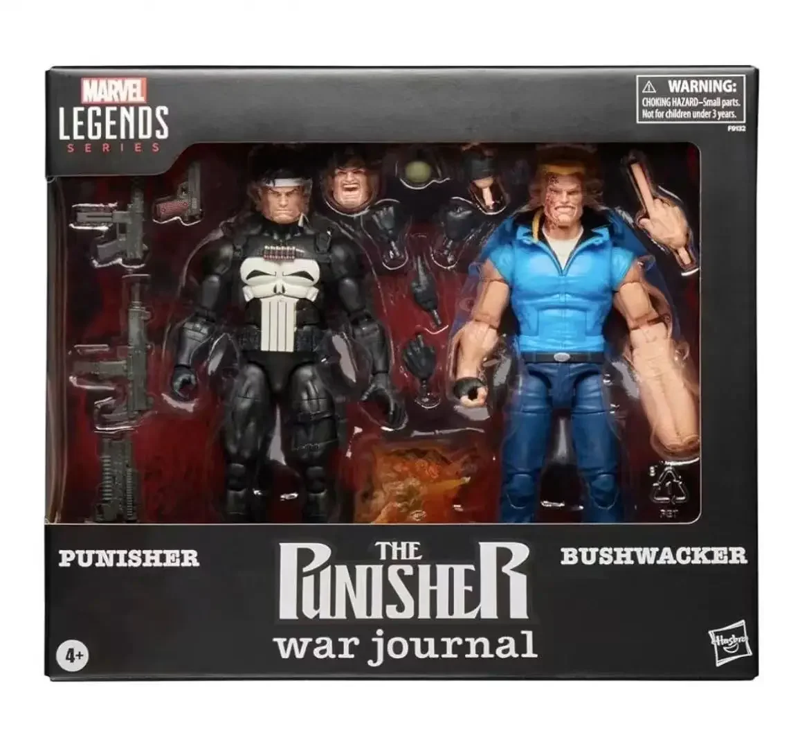 En stock Hasbro Punisher Executioner Set figura móvil de 6 pulgadas