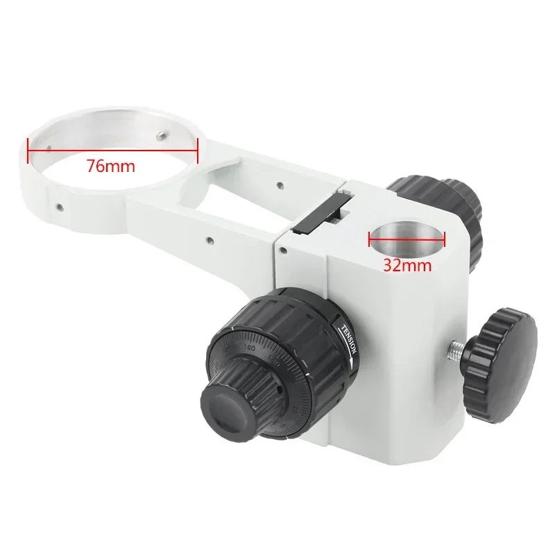 76mm 50MM Diameter DIA 32mm 25mm Stereo Trinocular Microscopes Digital Camera Fine Adjustable Focusing Bracket Holder Support