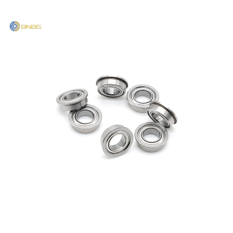 

10Pcs MF106ZZ Flange Bearing 6x10x3 mm ABEC-7 Miniature Flanged MF106 Z ZZ Ball Bearings