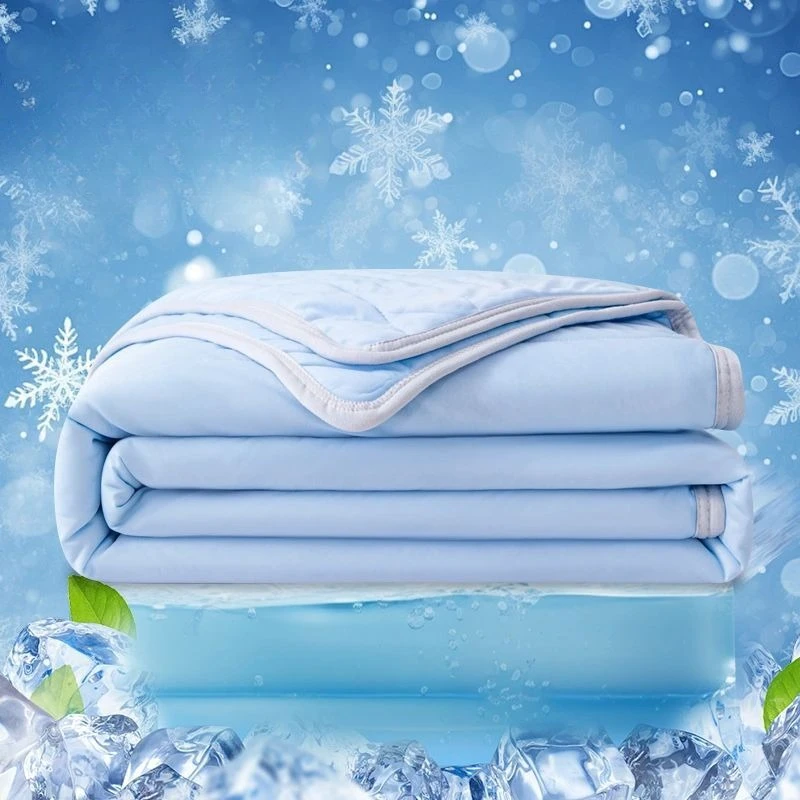 

Новинка лета 2025 года, класс А, крутое шелковое летнее прохладное одеяло, одноместное двойное одеяло с кондиционером для мороженого, однотонное одеяло из ледяного шелка