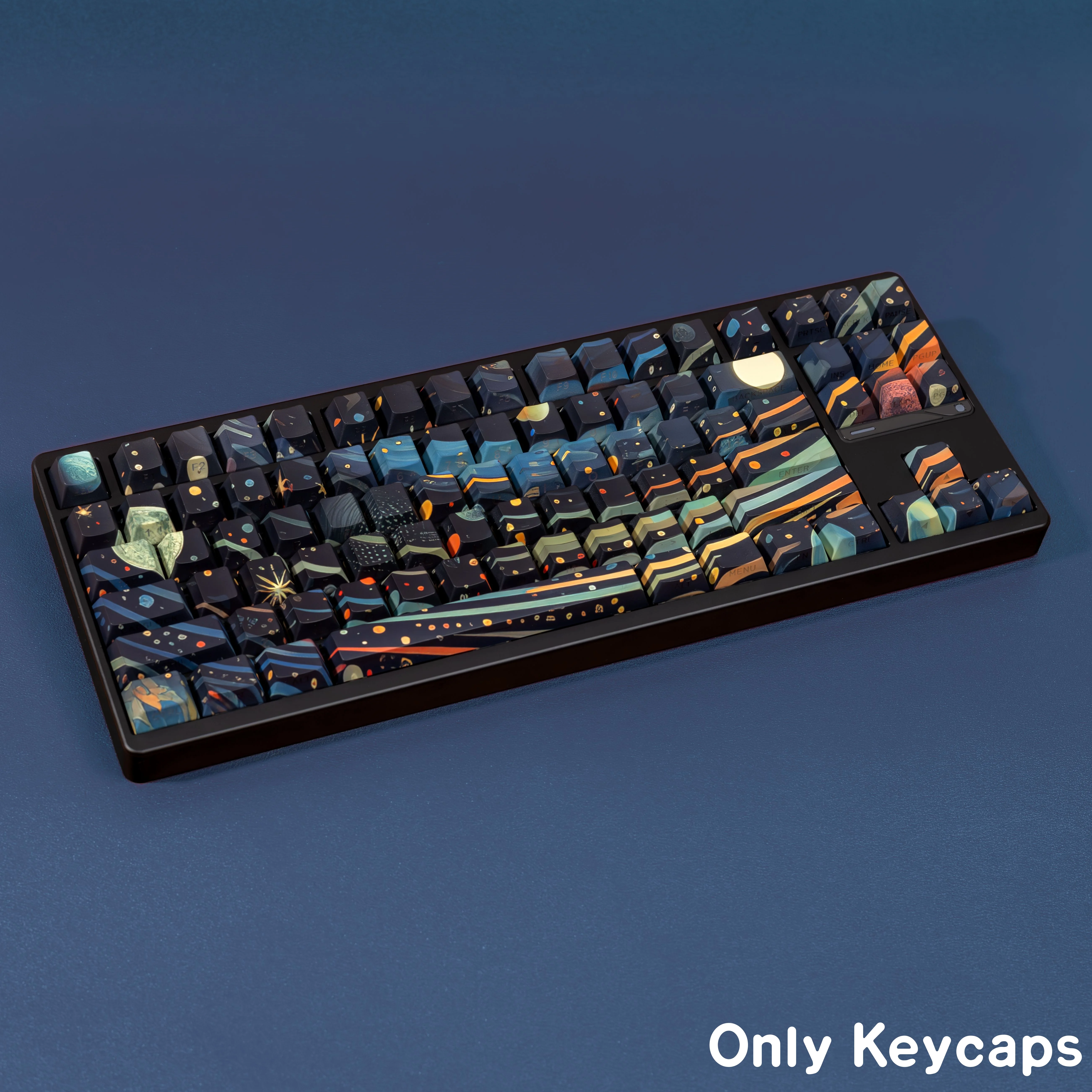 Cherry Profile PBT Dye Sub Double Shot Keycaps Side Print For 65 75 87 99 100 Mechanical Keyboard Personalized Keycap