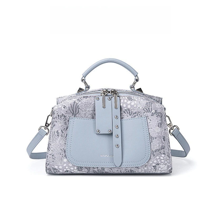 

Популярная классическая кожаная сумка люксового бренда - известная дизайнерская элегантная сумка через плечо для женщин премиум-класса