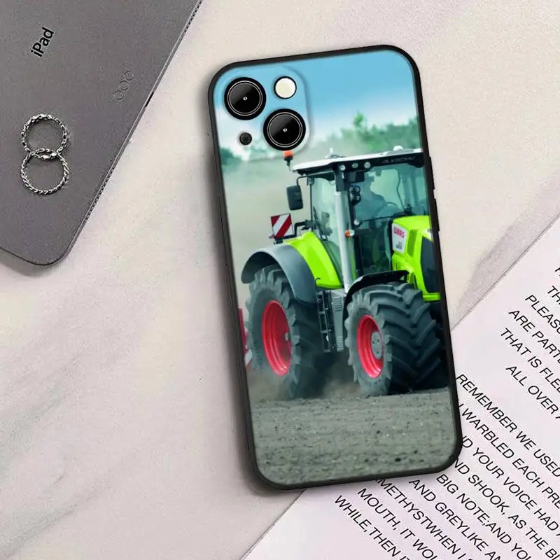 For iphone 15 Claas Tractor Phone Case For iphone 14 13 12 11 Pro Max X XR XS 7 8 14 15 plus 2020 se phone Full Coverage covers