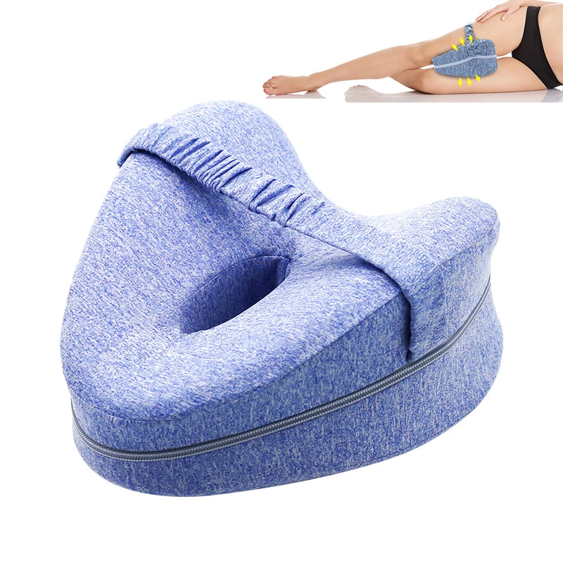 Heart/apple Shaped Leg Pillow Orthopedic Pillow Sleeping Body Memory Cotton Support Cushion Between Legs for Hip Pain Sciatica