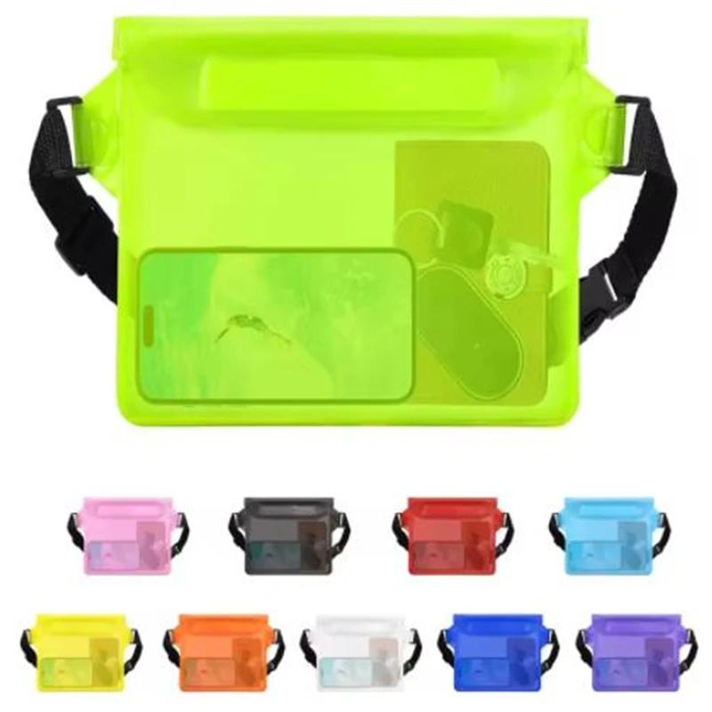 ว่ายน้ํากันน้ํากระเป๋าซีล Drift ดําน้ําเอวแพ็คเล่นสกีใต้น้ําเคสโทรศัพท์กระเป๋าสะพายไหล่แห้งสําหรับเรือชายหาดกีฬา