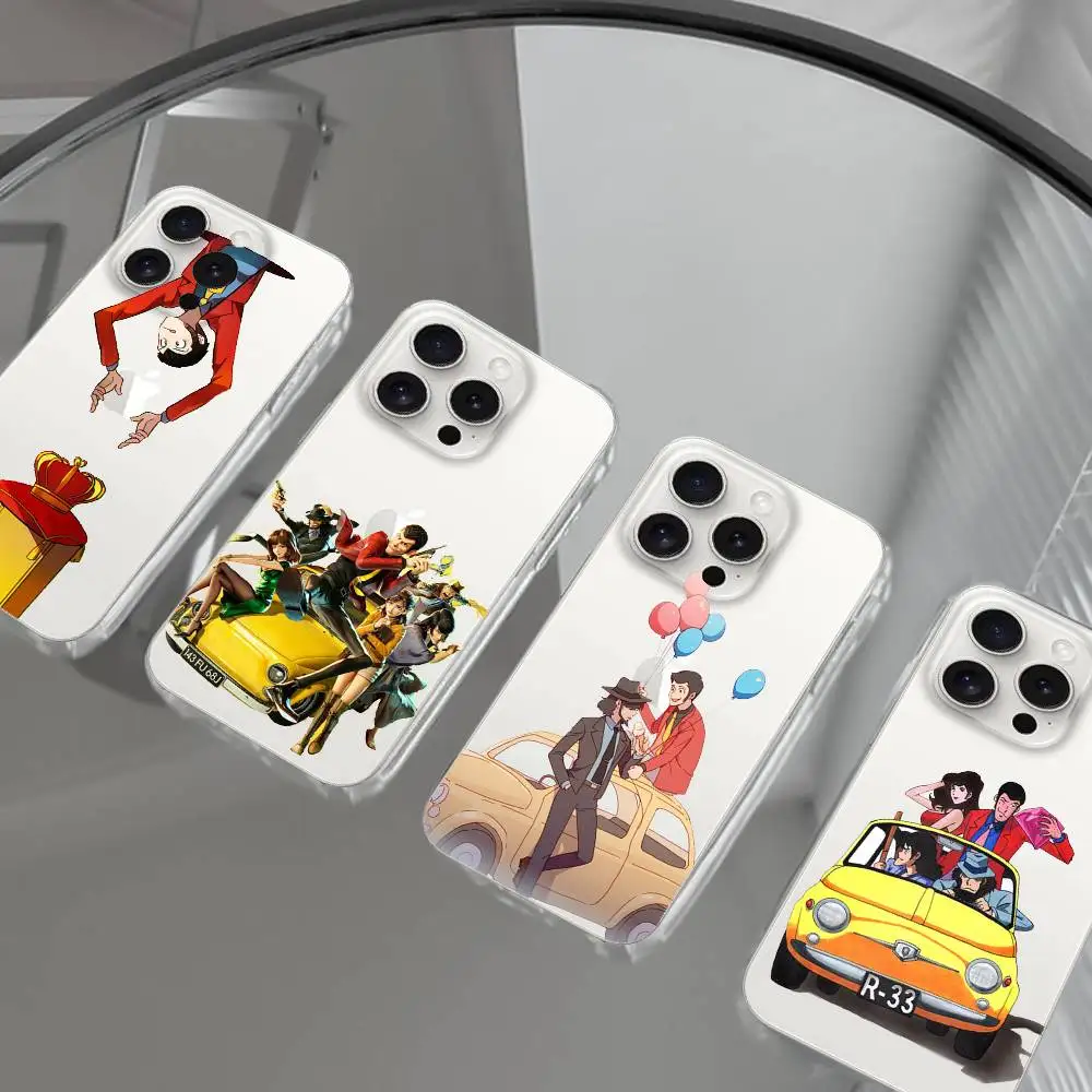 Прозрачный чехол для телефона Lupin III C-Comics для iPhone 17, 16, 15, 14, 13, 11 pro Max Plus X Xr Xs Max 12 mini — дизайн с прозрачной крышкой Прозрачный чехол для телефона Lupin III C-Comics для iPhone 17, 16, 15, 14, 13, 11 pro Max Plus X Xr Xs Max 12 mini — дизайн с прозрачной крышкой