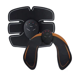 Ems Elektrische Spierstimulator Draadloze Heup Trainer Abdominale Abs Oefening Fitness Lichaam Afslankende Massagestickers
